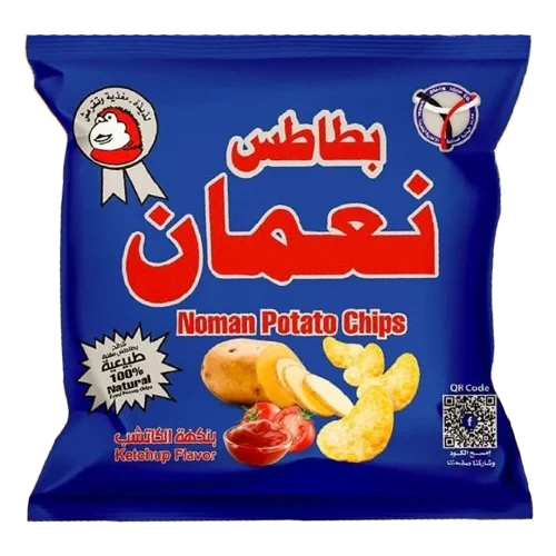 بطاطس نعمان صغير - نكهة الكاتشب